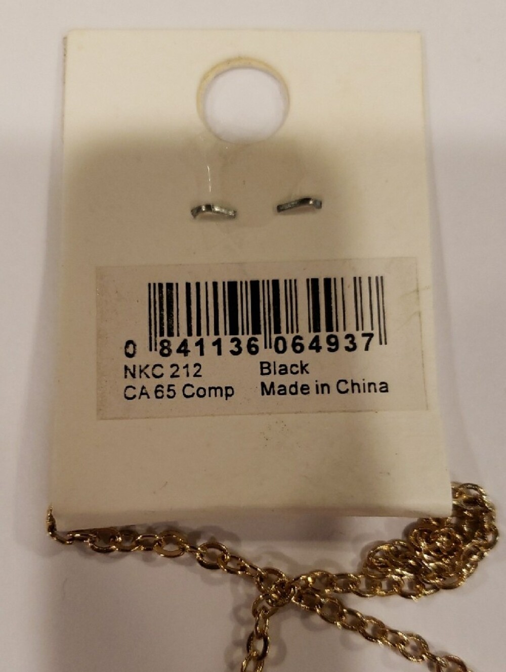 Amrita Singh Gold Long Necklace with Black Clover Charms - Picture 4 of 5
